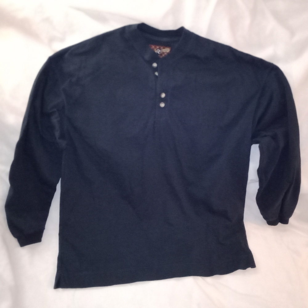 Old College Inn Long Sleeve Casual Pullover Shirt Size Medium